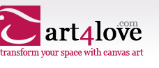 Affordable Canvas Art At Www.art4love.com