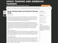 Spray Tanning Airbrush Tanning